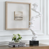 Flux Indoor-Outdoor Sculpture - White by Uttermost - View 3