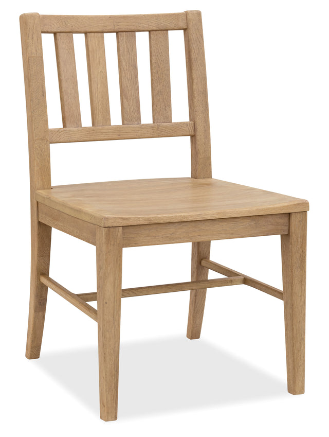 Driftwood Splatback Side Chair (Set of 2) Buckboard - Light Brown by Hooker Furniture - View 1