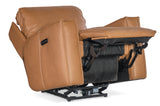 Miles Zero Gravity Power Recliner With Power Headrest - Light Brown by Hooker Furniture - View 3