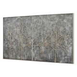 Parkview Landscape Art - Silver / Yellow by Uttermost - View 3