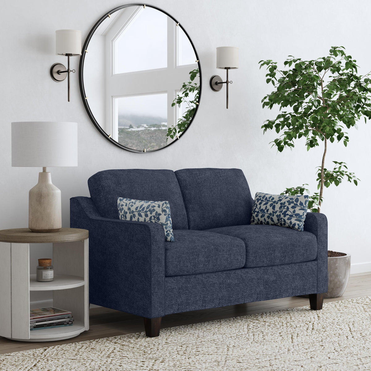 Drew Fabric Loveseat | Flexsteel