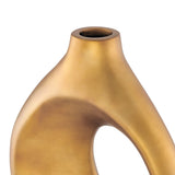 Simi Vase Large // Bronze  | Finesse - Home Elegance USA