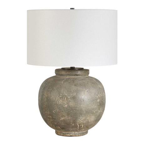 Rock Of Ages Table Lamp Rust Brown - Dark Gray by Uttermost - View 5