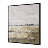 Fragment Hand Painted Landscape Art Black / Brown / Gray / Green / White - Gray / Light Brown by Uttermost - View 3