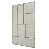 Puzzle Piece Oversized Mirror - Black by Uttermost - View 4