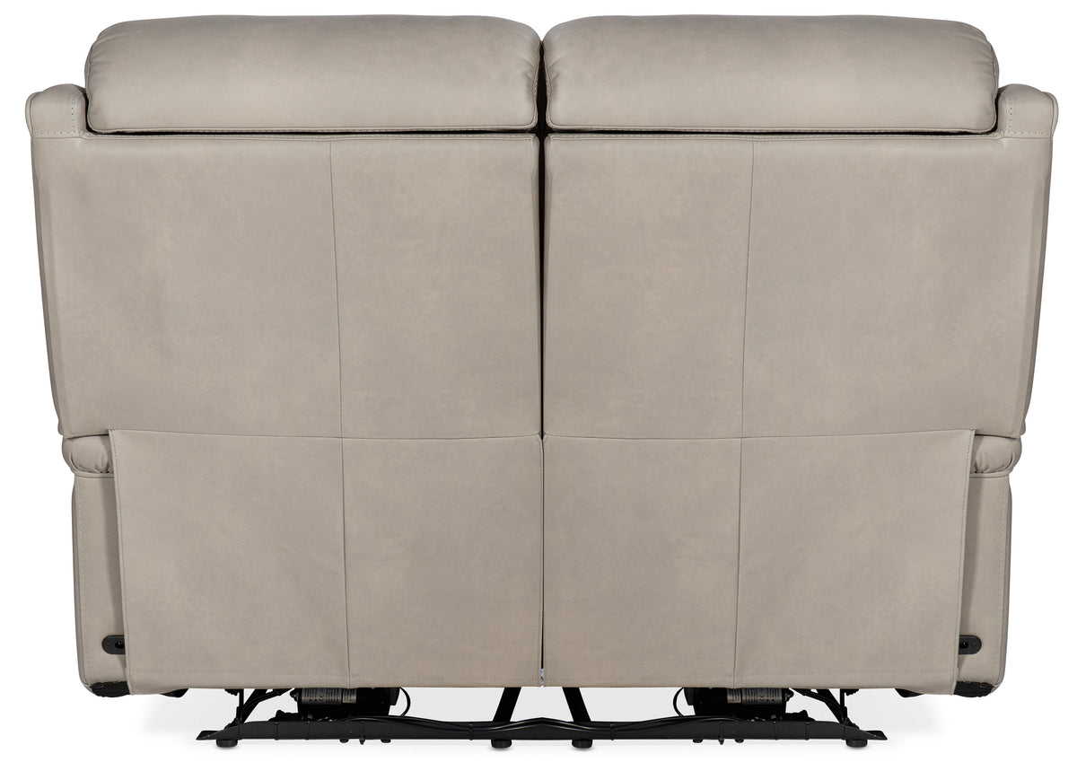 Rhea Zero Gravity Power Recline Loveseat With Power Headrest - Light Gray by Hooker Furniture - View 2
