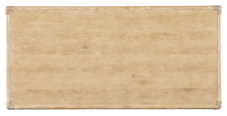 Retreat Pole Rattan Coffee Table - Beige by Hooker Furniture - View 5