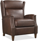 Lansing Power Recliner With Power Headrest - Dark Brown by Hooker Furniture - View 1