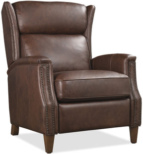 Lansing Power Recliner With Power Headrest - Dark Brown by Hooker Furniture - View 1