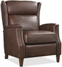 Lansing Power Recliner With Power Headrest - Dark Brown by Hooker Furniture - View 1
