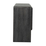 Bierk 2 Door Cabinet Dark Stain - Black by Uttermost - View 6