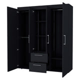 Wenge All-In-One 2-Door Armoire - sold by Home Elegance USA