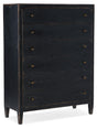 Ciao Bella 6-Drawer Chest - Black by Hooker Furniture - View 1