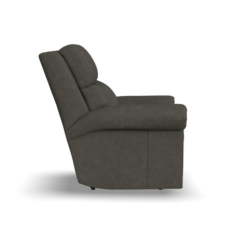 Bernard Power Leather Recliner With Power Headrest & Lumbar | Flexsteel