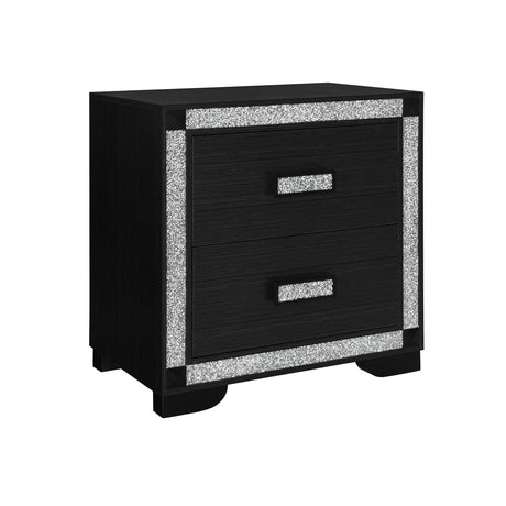 Soulmarie Charcoal 5PC King Bedroom Set - sold by Home Elegance USA