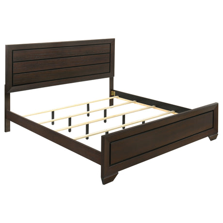 Oatfield Dark Cocoa  4-piece Eastern King Bedroom Set - sold by Home Elegance USA