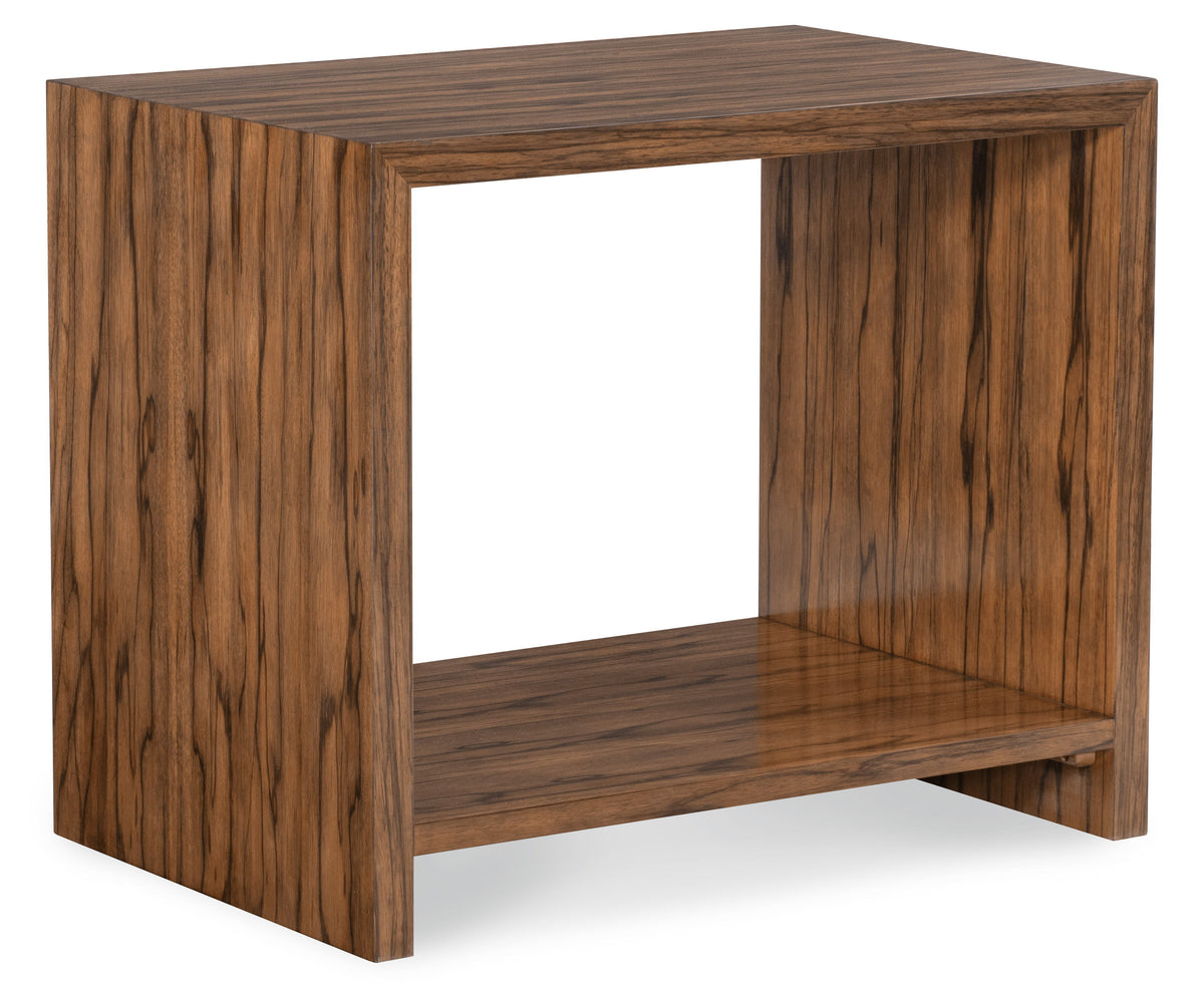 Melange Rivington End Table - Dark Brown by Hooker Furniture - View 1