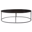 Coreene Oval Coffee Table - Black by Uttermost - View 1