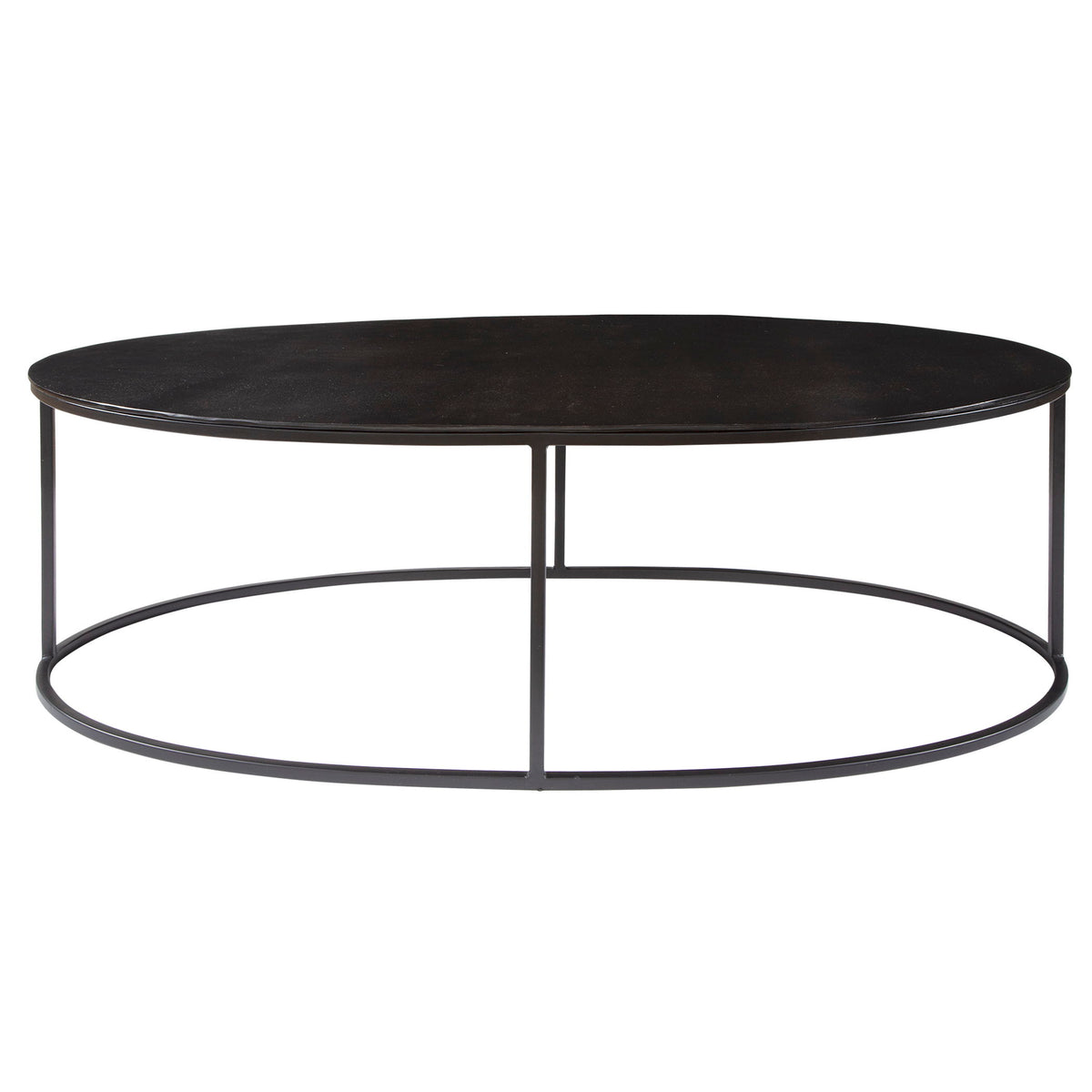 Coreene Oval Coffee Table - Black by Uttermost - View 1