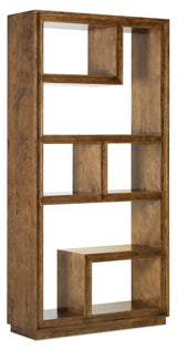 Melange Nikos Etagere - Dark Brown by Hooker Furniture - View 1
