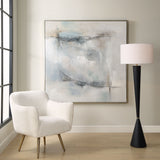 Contort Hand Painted Abstract Art - Gray by Uttermost - View 2