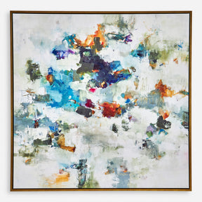 Rock & Roll Framed Abstract Art - Gray by Uttermost - View 1