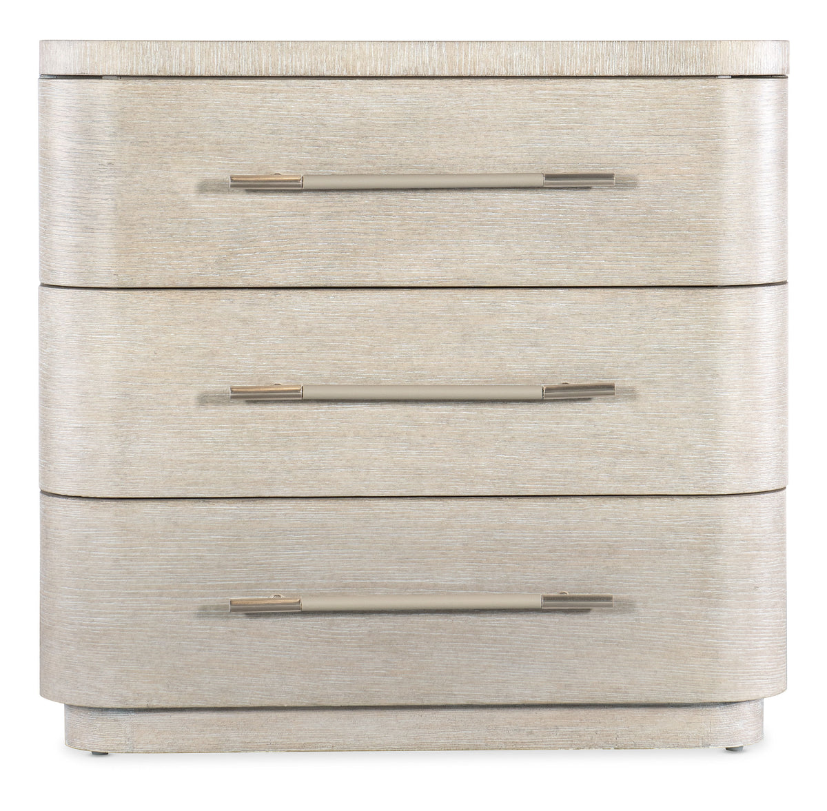 Modern Mood Three Drawer Nightstand - Beige by Hooker Furniture - View 5