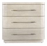 Modern Mood Three Drawer Nightstand - Beige by Hooker Furniture - View 5