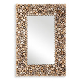Timberwood Rectangular Mirror - Light Brown by Uttermost - View 1