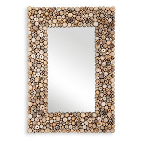 Timberwood Rectangular Mirror - Light Brown by Uttermost - View 1
