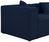 Cube - Modular Sectional 5 Piece - Navy - Modern & Contemporary - 630Navy - Sec5D - Home Elegance USA - 4