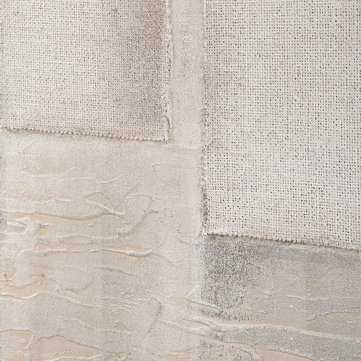 Erase Canvas Abstract Art - Gray by Uttermost - View 5