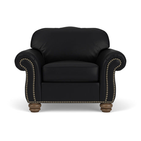 Bexley Leather Chair, Nailhead Trim | Flexsteel