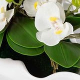 Opulence Orchid Centerpiece With Bowl - White by Uttermost - View 3