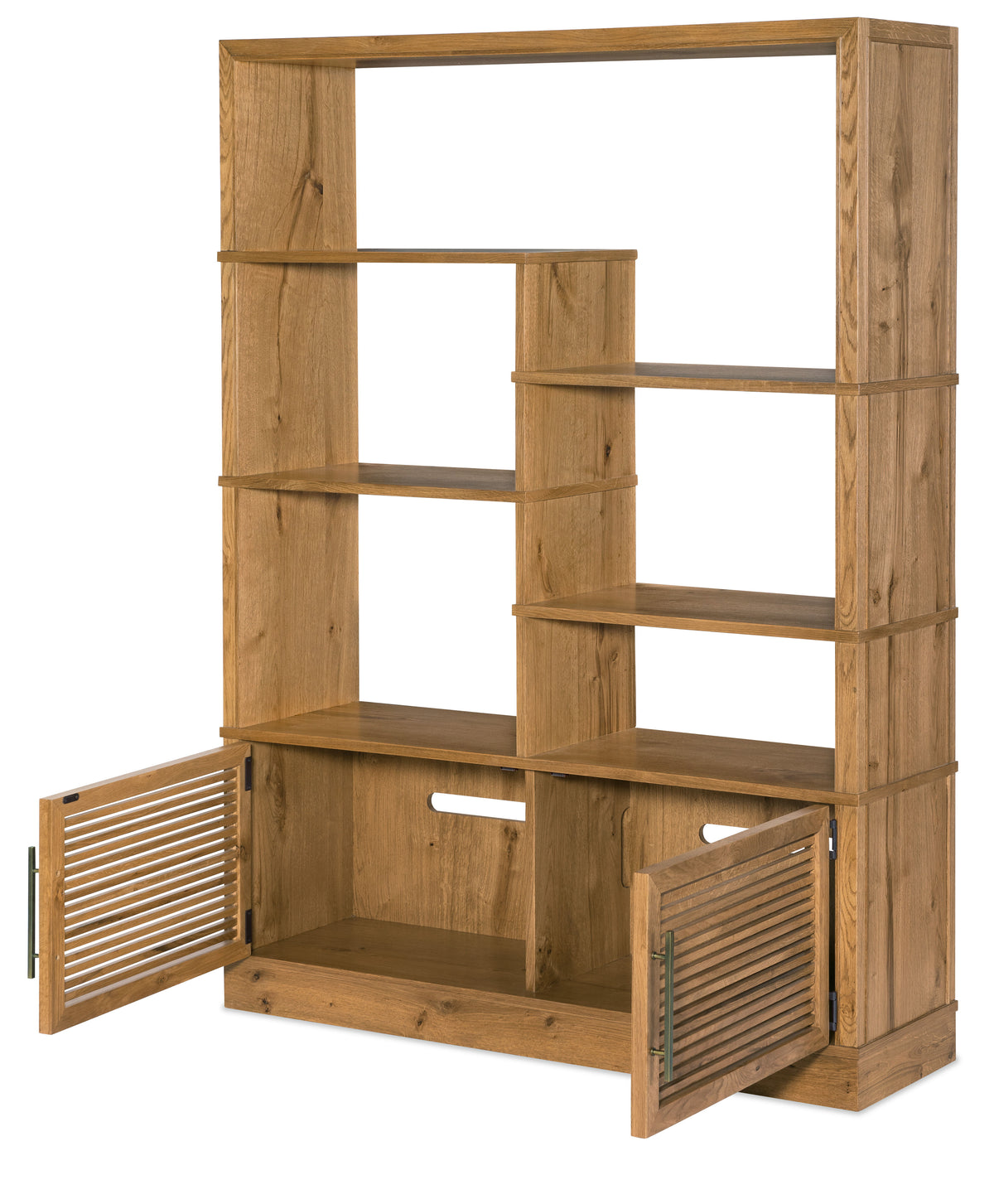 Cashiers Bookcase Almond - Light Brown by Hooker Furniture - View 5