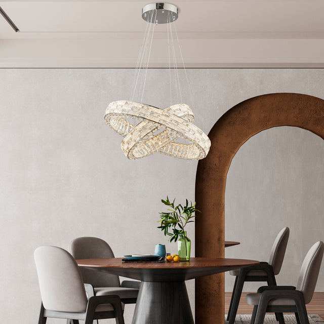Helix Chandelier // Chrome  | Finesse - Home Elegance USA