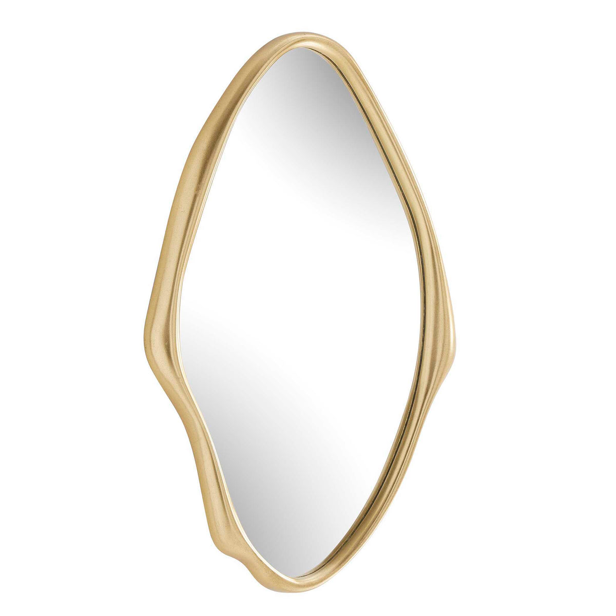 Aster Abstract Mirror - Gold by Uttermost - View 5