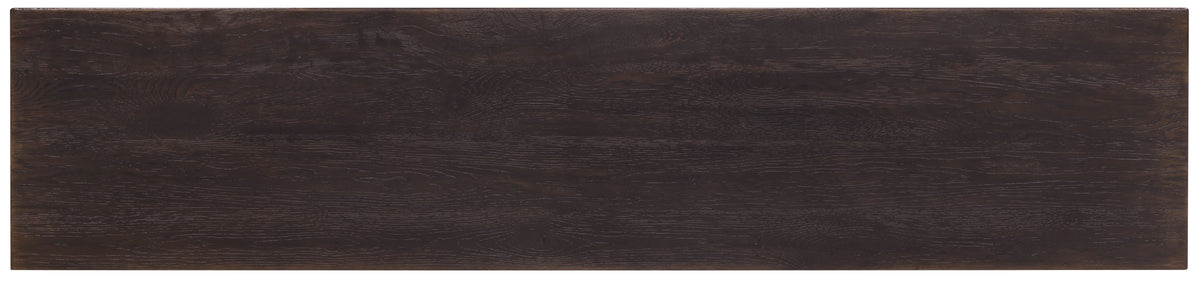Driftwood Entertainment Credenza Burnt Timber - Dark Brown by Hooker Furniture - View 7