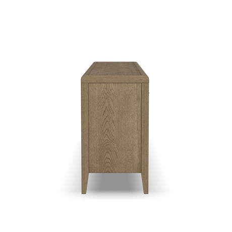 Reed Large Entertainment Base - Driftwood Oak | Flexsteel