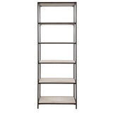 Baldwin Industrial Etagere - Black by Uttermost - View 1