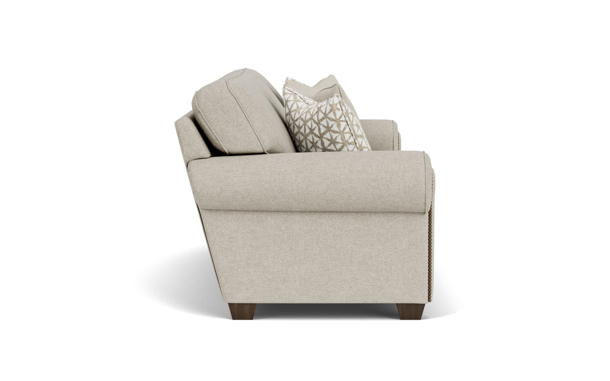 Carson Fabric Sofa With Nailhead Trim | Flexsteel