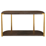 Palisade Wood Console Table - Dark Brown by Uttermost - View 8