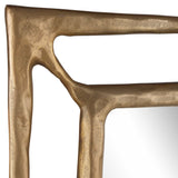 Felix Rectangle Mirror Brass - Bronze by Uttermost - View 5