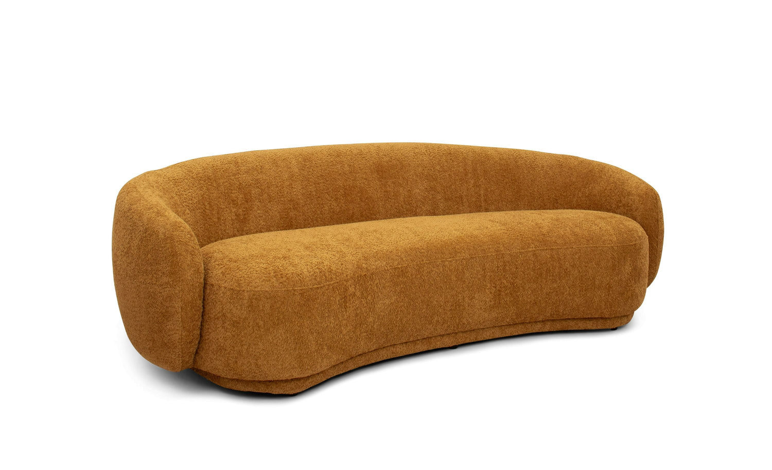 Divani Casa Andrew - Modern Orange Fabric Sofa | Home Elegance USA