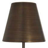 Jaycee Dark Travertine Buffet Lamp Brass / Gold / Gray - Bronze / Gray by Uttermost - View 5