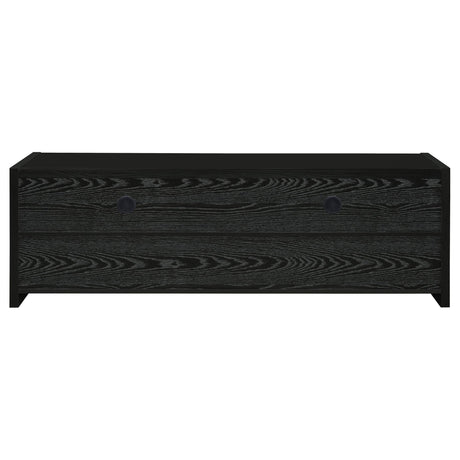 Alton 62" 3 - drawer TV Console Black Oak - 700645 - image - 7