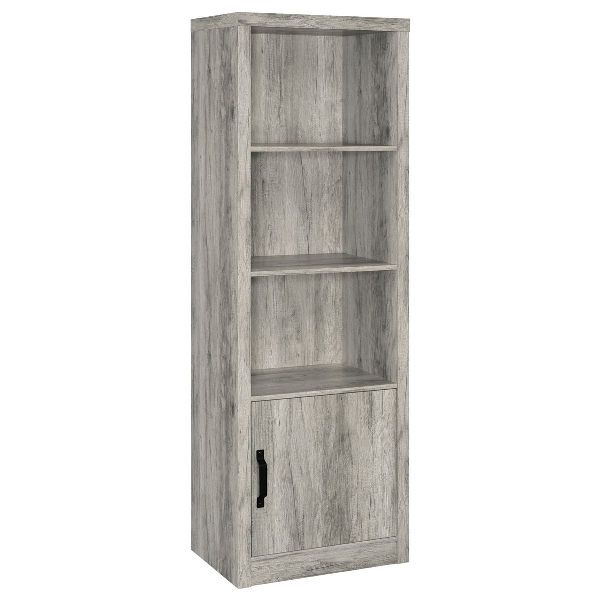 Burke 3 - piece Entertainment Center Grey Driftwood | Coaster | Home Elegance USA