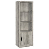 Burke 3 - piece Entertainment Center Grey Driftwood - 701024 - SET - image - 5