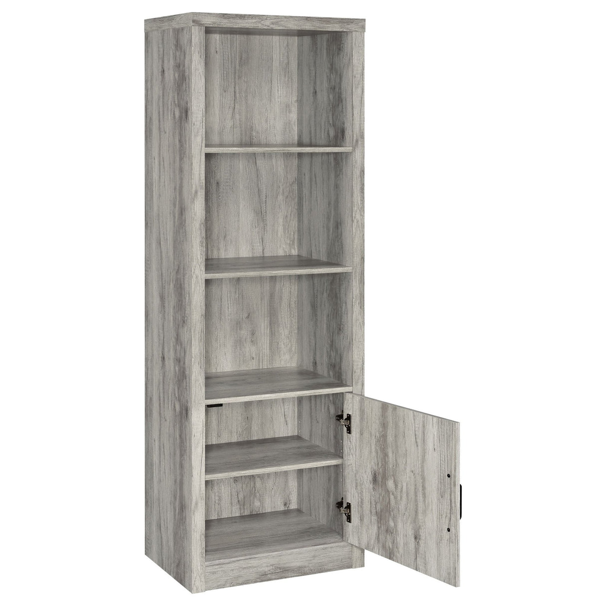 Burke 3 - piece Entertainment Center Grey Driftwood | Coaster | Home Elegance USA