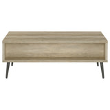 Coffee Table - Welsh 1-drawer Rectangular Engineered Wood Coffee Table With Storage Shelf Antique Pine and Grey